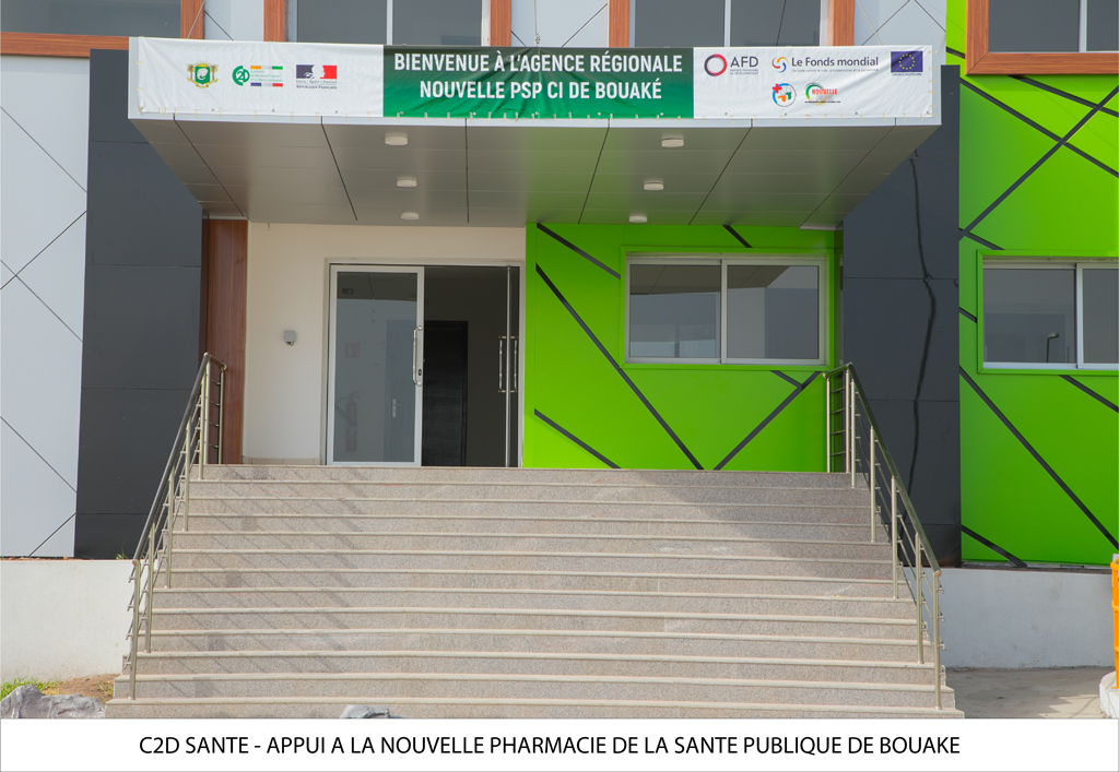 Appui  la Nouvelle Pharmacie de la Sant Publique de Bouak