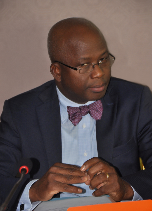 M. Dosso Moussa, Ministre d´Etat, Ministre de l´Emploi, des Affaires sociales et de la Formation Professionnelle.