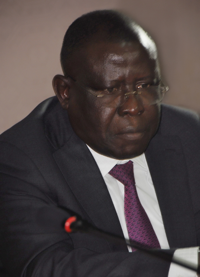 M. Cissé Bacongo, Ministre de l´Enseignement Supérieur et de la Recherche scientifique 